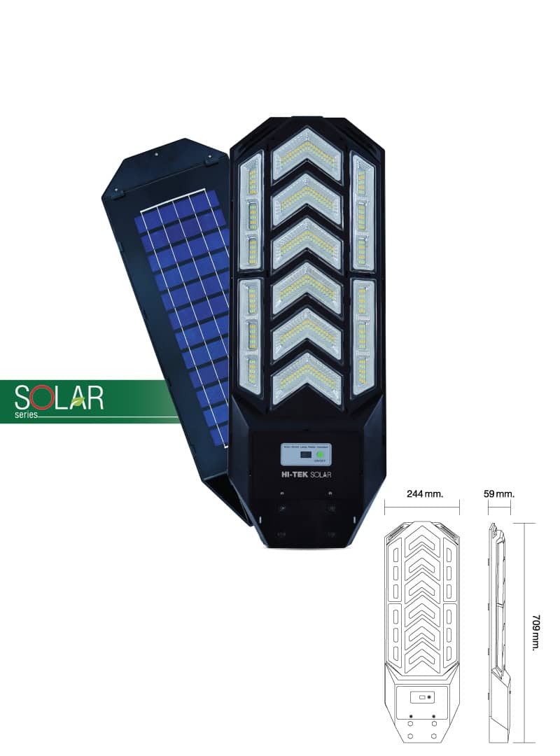 โคมไฟถนน LED โซลาร์เซลล์ รุ่น ARROW